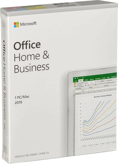 Microsoft Office Home & Business 2019 Πολύγλωσσο σε Ηλεκτρονική άδεια για 1 Χρήστη