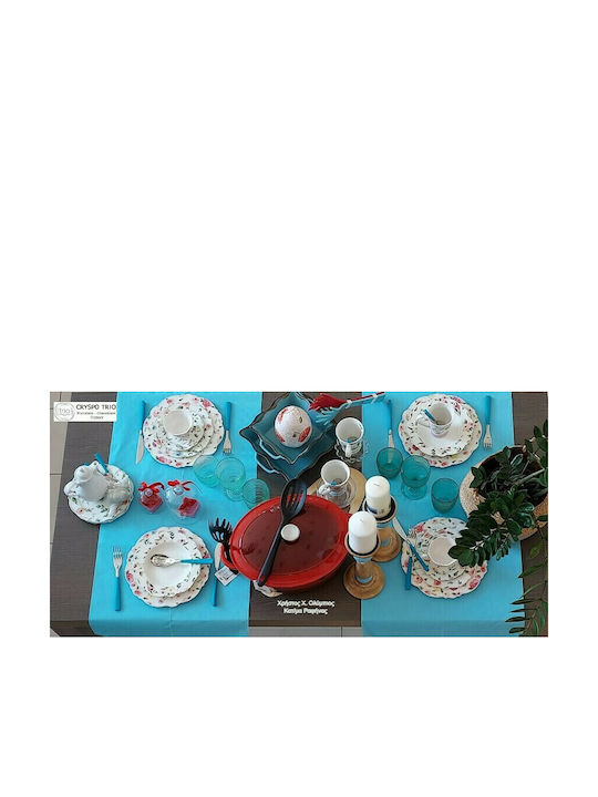 Cryspo Trio Primavera Multicolour Porcelain Dinnerware Set 18pcs
