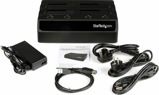 StarTech Docking Station for 4 Hard Drives SATA 2.5" / 3.5" with Connection USB 3.0 (SATDOCK4U3RE)