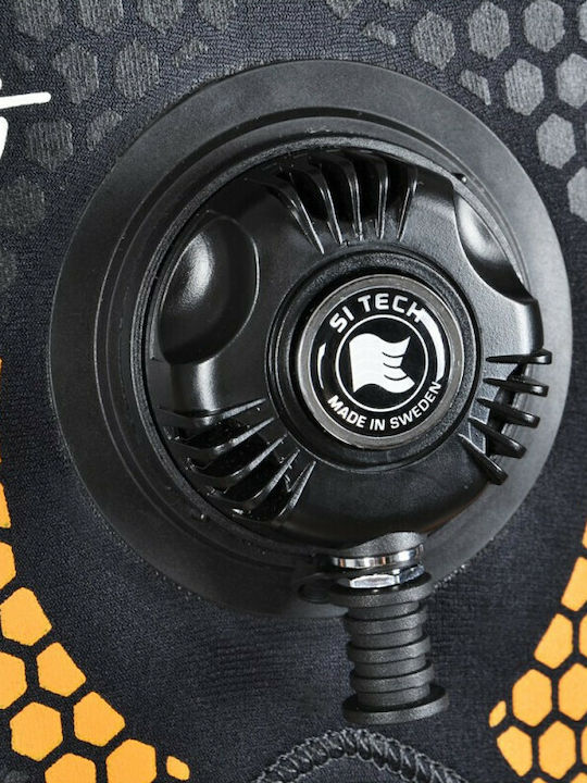 Beuchat Ice Pro Dry Ολόσωμη Στολή Κατάδυσης με Φερμουάρ Μαύρη 4mm