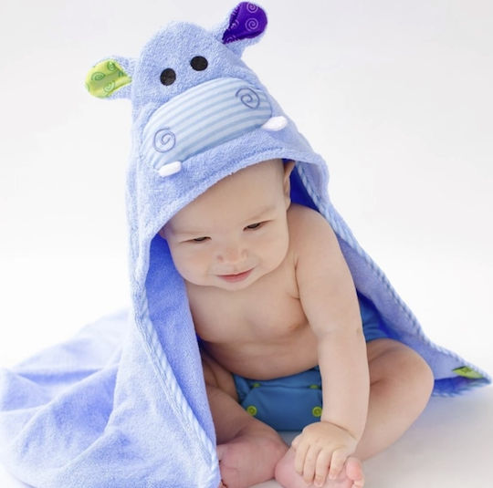 Zoocchini Baby Bath Towel Hooded 77x77cm
