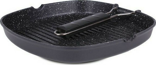 Muhler 28cm Grill Cast Aluminum with Stone Coating Muhler 28cm Grill Cast Aluminum with Stone Coating
