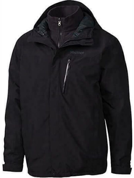 Ramble Component 3 in 1 Winter Jacke Wasserdicht Schwarz