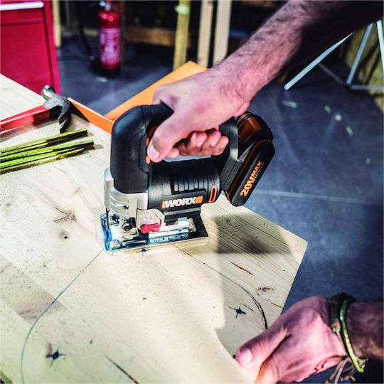 Worx Jig Saw 20V 1x2Ah WX543