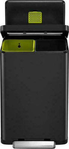 Eko X-Cube VB 936840 Κάδος Ανακύκλωσης από Ανοξείδωτο Ατσάλι με Πεντάλ 40lt Eko X-Cube VB 936840 Κάδος Ανακύκλωσης από Ανοξείδωτο Ατσάλι με Πεντάλ 40lt