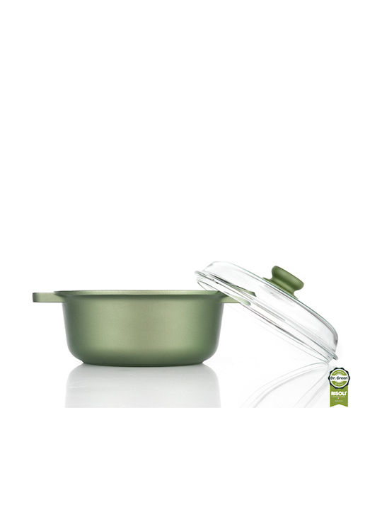 Risoli Dr.Green Cast Aluminum Stockpot 28cm