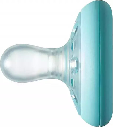 Tommee Tippee Suzete ortodontice Silicon Albastru deschis și alb pentru 0-6 luni 2buc