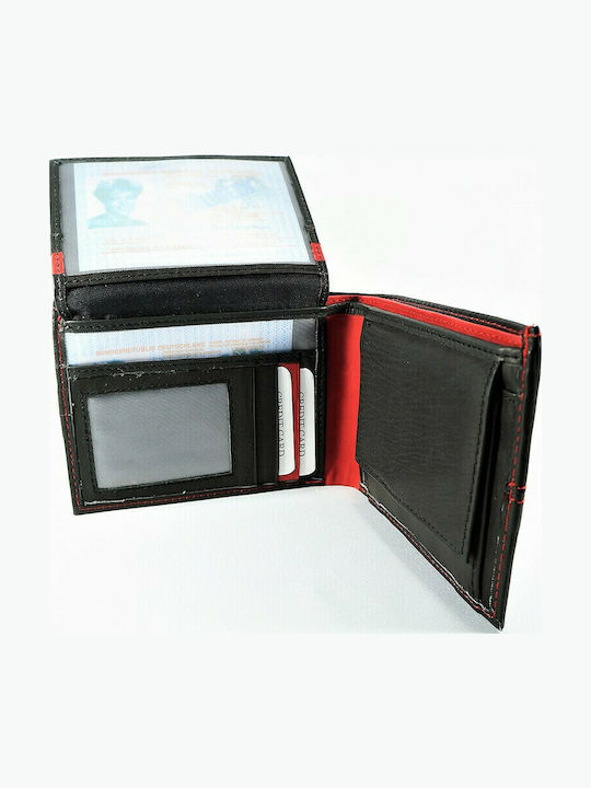 Leather Men's Wallet Classic Black