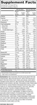 Dymatize Super Mass Gainer mit Geschmack Kekse und Sahne 2.934kg