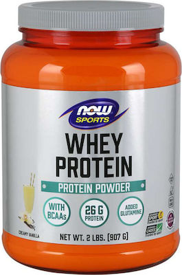 Now Foods Sports Whey Whey Protein with Flavor Vanilla Cream 907gr