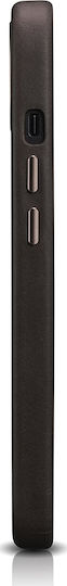 iCarer Oil Wax Back Cover Leather Coffee (iPhone 13 Pro)