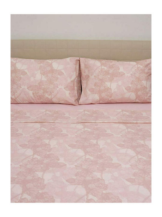 Sunshine Duvet Cover Cotton Double 200x250 2032 Pink