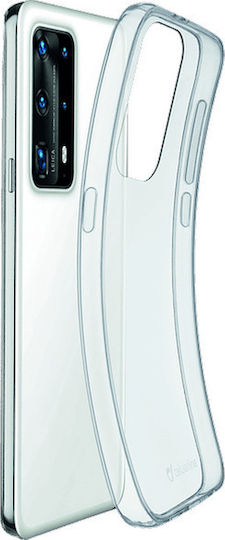 Cellular Line Fine Back Cover Silicone Transparent (Huawei P40)