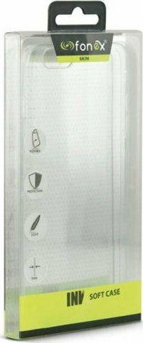 Fonex Umschlag Rückseite Silikon 0.2mm Transparent (Ehre 9A)