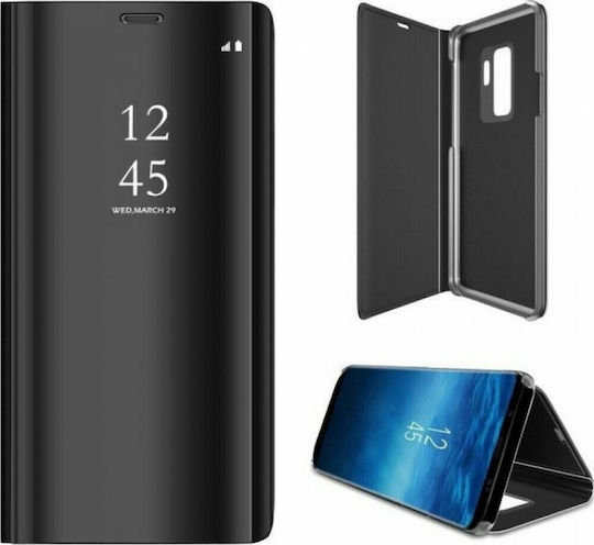 Clear View Book Plastic Negru (Galaxy A41)