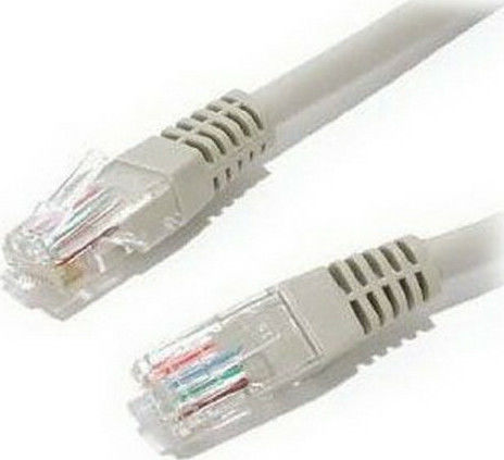 Roline U/UTP Cat.5e (Gigabit) Καλώδιο Δικτύου Ethernet 20m Γκρι