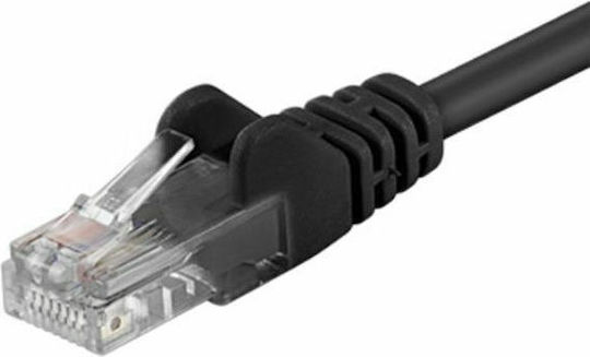 Goobay U/UTP Cat.5e Ethernet Network Cable 1.5m Black 1pcs