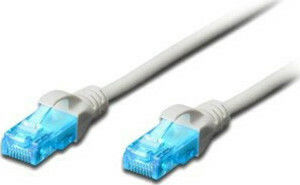 Digitus U/UTP Cat.5e Καλώδιο Δικτύου Ethernet 1m Γκρι