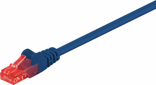 Goobay U/UTP Cat.6 Ethernet Network Cable 0.25m Blue 0pcs