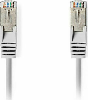 Nedis SF/UTP Cat.6a Ethernet Network Cable 2m Gray 1pcs