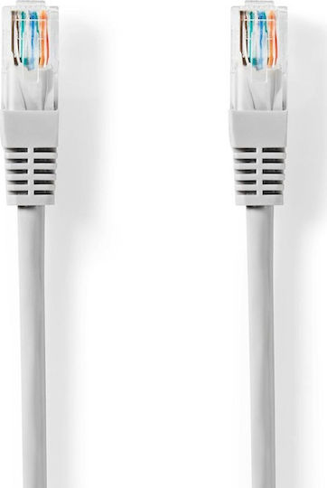 Nedis U/UTP Cat.5e (Gigabit) Καλώδιο Δικτύου Ethernet 5m Γκρι
