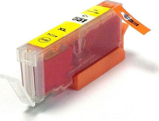 Premium Compatible Inkjet Printer Ink Canon CLI-551 12ml Yellow 1pcs