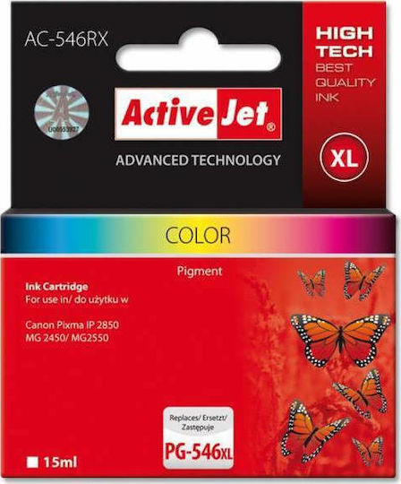 Active Jet Inkjet Printer Compatible Ink Canon CL-546XL 15ml Multiple (Color)