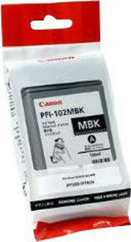 Canon PFI-102 Original InkJet Druckerpatrone Mattschwarz (0894B001)