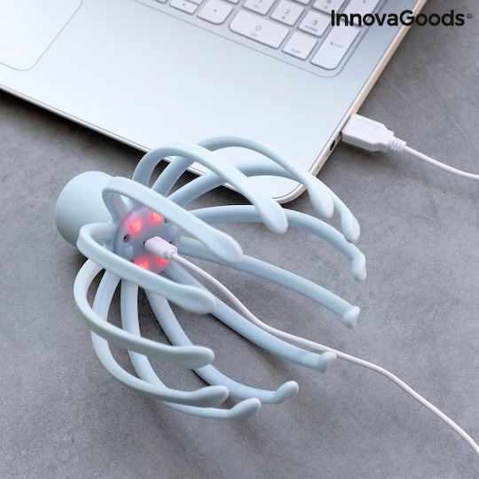 InnovaGoods Helax Συσκευή Μασάζ για το Κεφάλι Μπλε