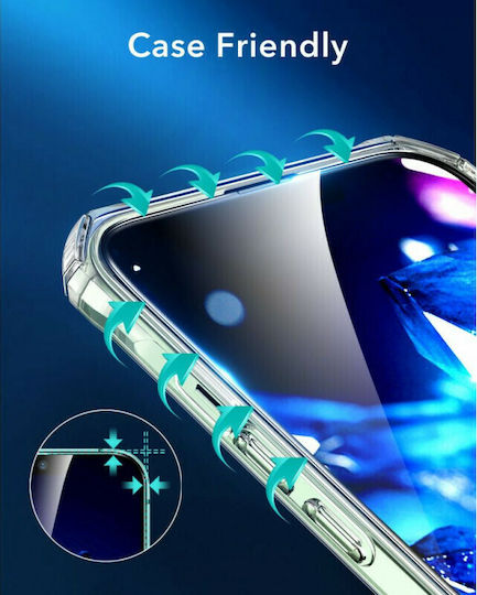 ESR Armorite 2.5D Закалено стъкло за цялото лице 2бр Черен (iPhone 13 mini)