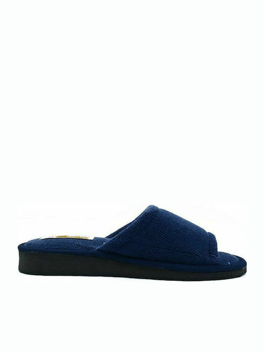 Kolovos 550Α Terry Women's Slipper In Blue Colour