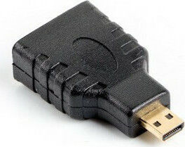 Lanberg Μετατροπέας HDMI female σε micro HDMI male 1τμχ AD-0015-BK