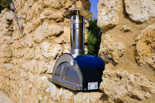 Edil Planet Nonno Lillo Wood Pizza Oven Wood Tunnel 60x50x30cm