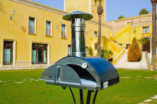 Edil Planet Nonno Lillo Wood Pizza Oven Wood Tunnel 60x50x30cm