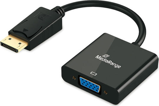 MediaRange Konverter VGA weiblich zu DisplayPort männlich 1Stück MRCS173