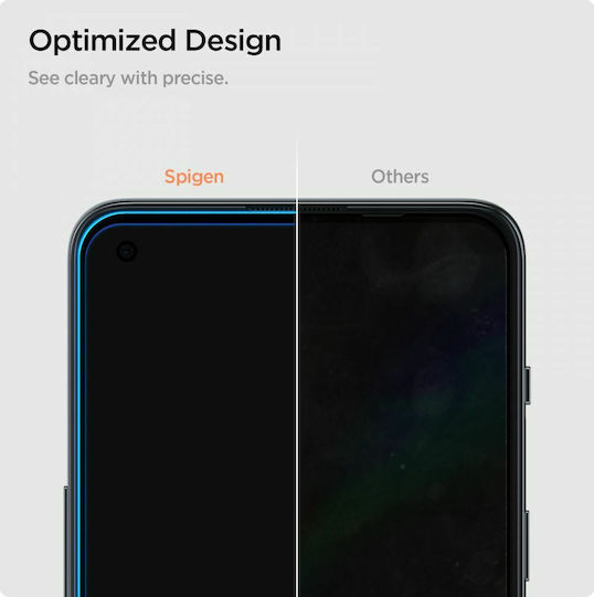 Spigen Glass FC Tempered Glass Black (OnePlus Nord 2 5G)