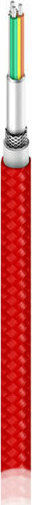 Xiaomi Braided Usb Typec Cable Geflochten USB 2.0 Kabel USB-C männlich - USB-A 18W Rot 1m (SJV4110GL SJX10ZM)