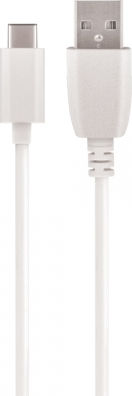 Maxlife Cablu USB 2.0 USB-C Masculin - USB-A Alb 3m MAXLIFETYPEC3