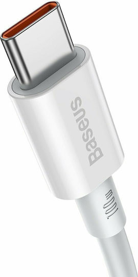 Baseus Superior USB 2.0 Cable USB-C Male - USB-C 100W PD White 2m CATYS-C02
