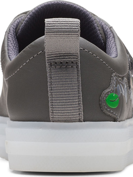 FLARE BUG Kids Sneakers Anatomic with Scratch & Lights Gray
