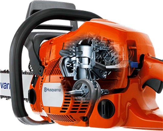 Husqvarna Benzin-Kettensäge 6kg mit Schiene 45cm und Easy Start