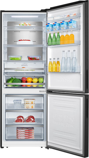 Hisense Ψυγειοκαταψύκτης 495lt Total NoFrost Υ200xΠ70.4xΒ69.4εκ. Μαύρος RB645N4BFE