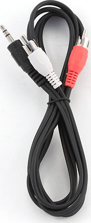 Cablexpert Καλώδιο Ήχου 3.5mm male - RCA male Μαύρο 5m CCA-458-5M