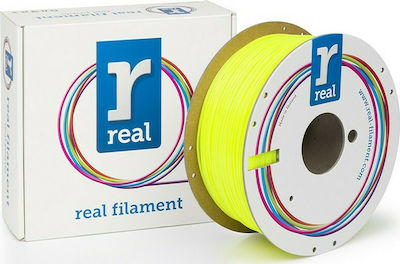 Real Filament PETG 3D Printer Filament 2.85mm Translucent Yellow 1kg