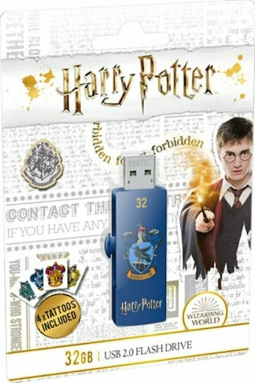 Emtec M730 Harry Potter Ravenclaw 32GB USB 2.0 Stick Blue