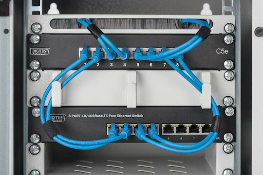 Digitus Wall Mounted Rack Cabinet 9U 30x30x30cm White DN-10-09U