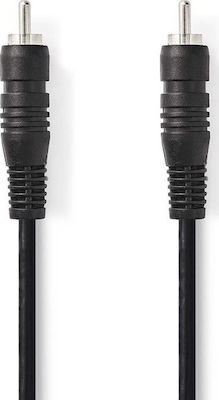 Nedis Cable RCA male - RCA male 1.0m (CAGP24170BK10)