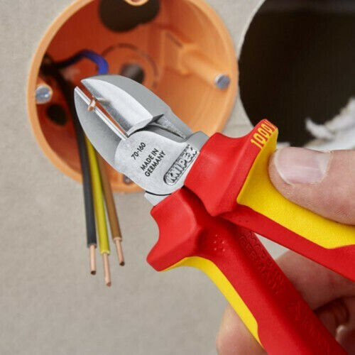Knipex Side Cutter Angled Electrician Length 160mm