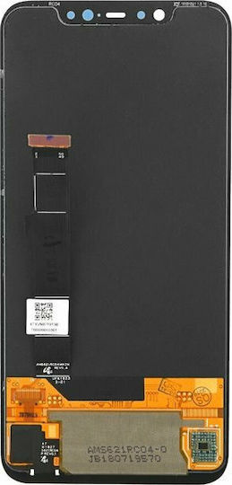 Οθόνη OLED mit Touch-Mechanismus für Mi 8 (Schwarz)