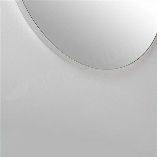 Luminor Hung HUN45 Καθρέπτης LED 45x45cm Schwarz